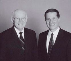 Company founder Tom Conlin and Conlin President Chris Conlin
